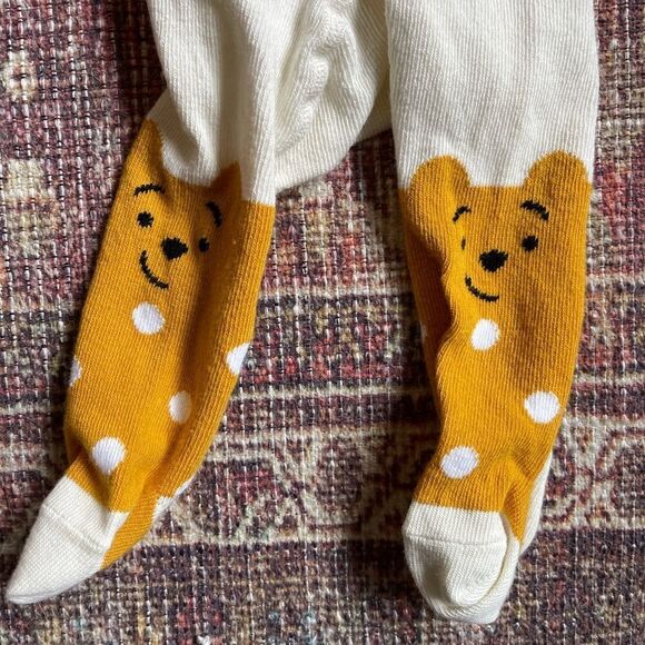 Hanna Andersson x Disney Winnie the Pooh dress with tights and headband 0-3month - Picture 7 of 11